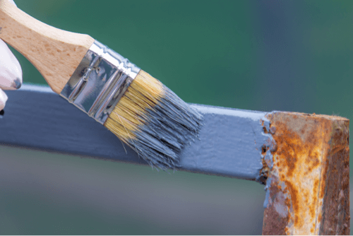 Coating -s - Quartzmaster A brush applying paint