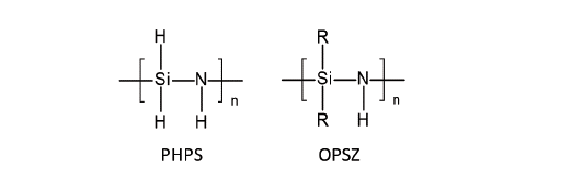 Polysilazane structure
